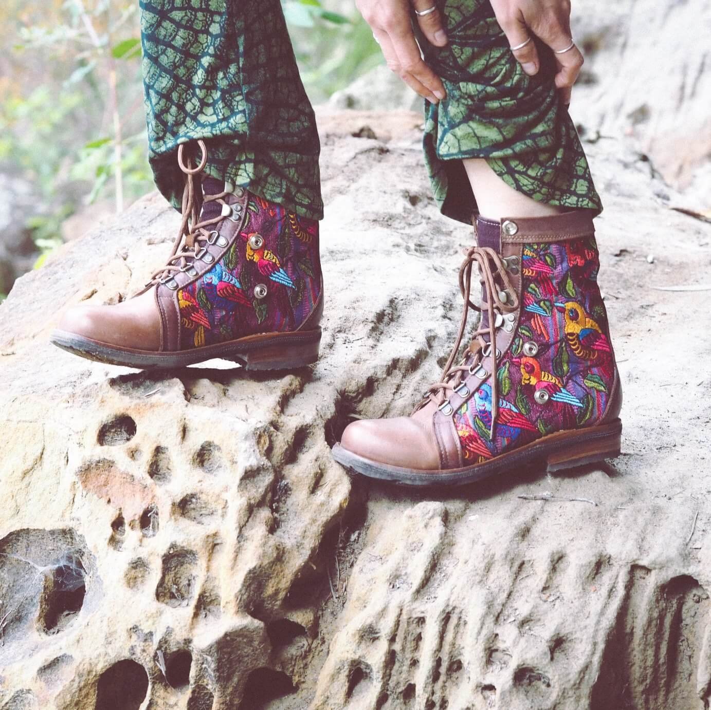 Ethnic Spirit Handmade Boots from Guatemala